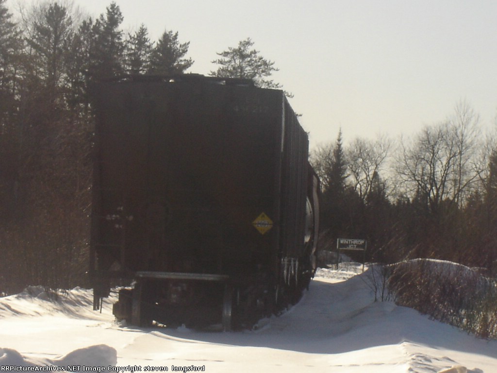FREIGHT CARS AT WINTHROP JCT.
