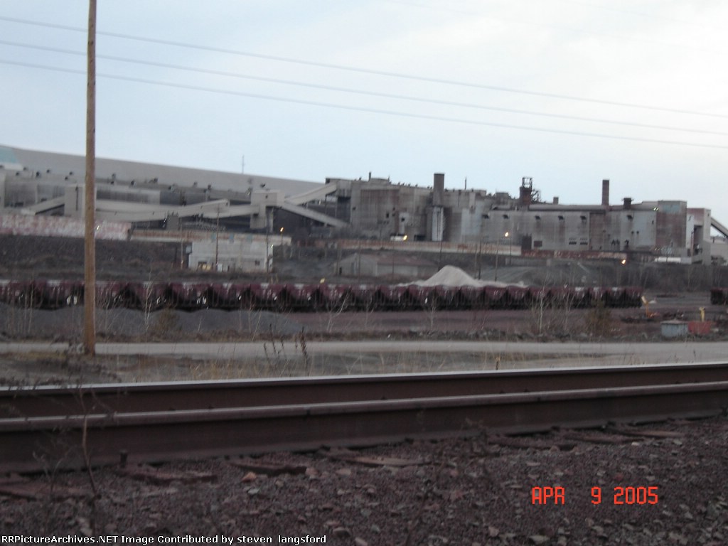 MORE LOADED ORE CARS AT THE MINE