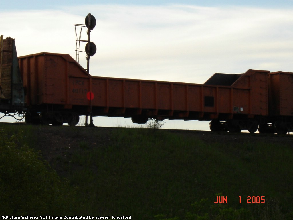 LPCX PULPWOOD CAR # 40117