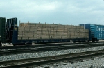 Mississippi & Skuna Valley Railroad 61' Bulkhead Flat Car No. 300