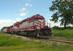 WSOR 4001 leads a MAJ near Hammond Road