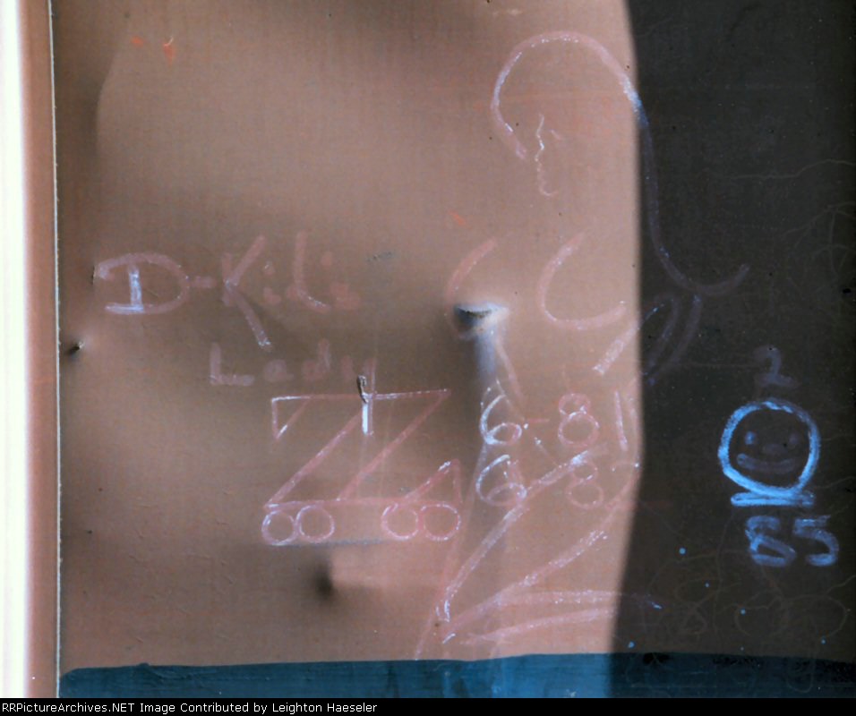 CNW 163185 with Graffiti