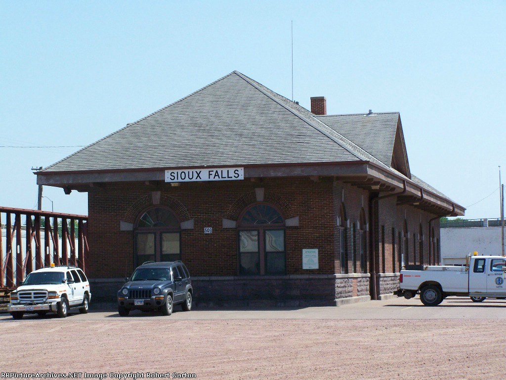 The Former GN and then BN Depot Now Houses Offices for the BNSF