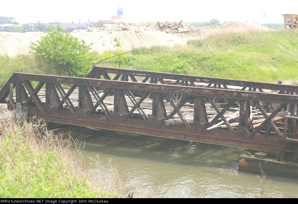 BEDT pontoon type float bridge at their former Pidgeon Street facility
