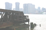 BEDT pontoon type float bridge at their former Pidgeon Street facility