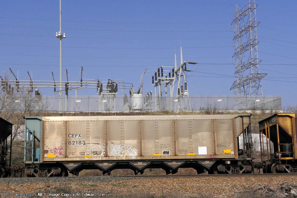 CEFX 62183 in train 803