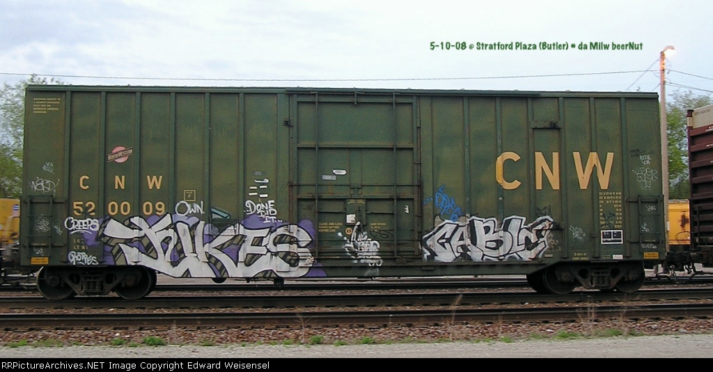 Someone "DONE DID IT" in a corner where the cameras ain't pointed!