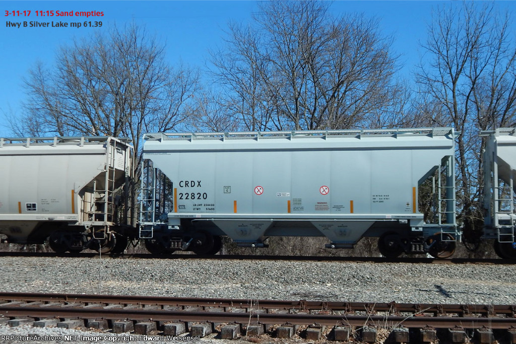 Sand empties head north