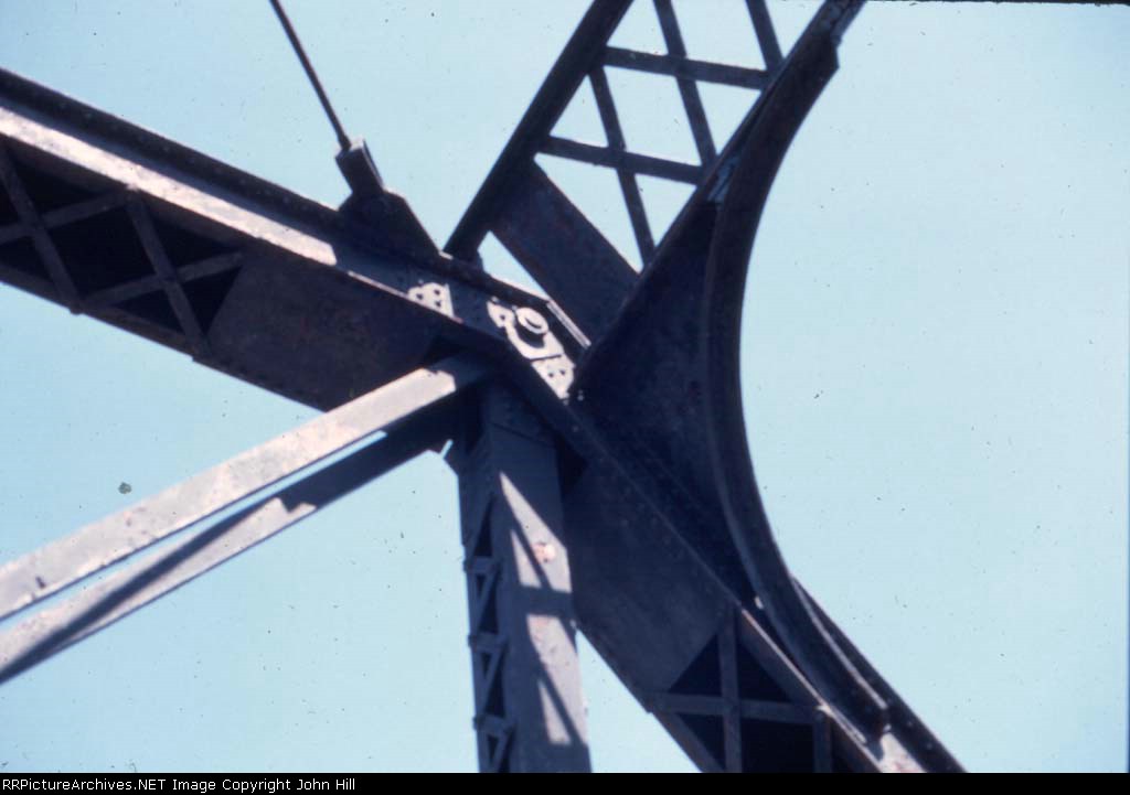 1044-06 MILW Chaska swing bridge across Minnesota River
