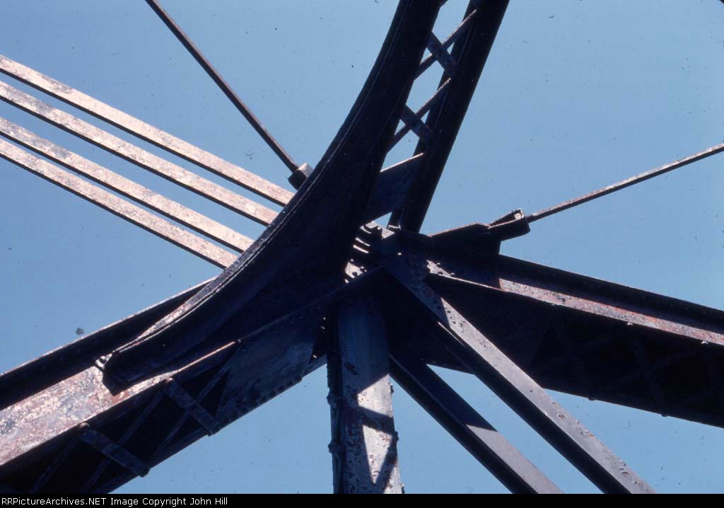 1044-10 MILW Chaska swing bridge across Minnesota River