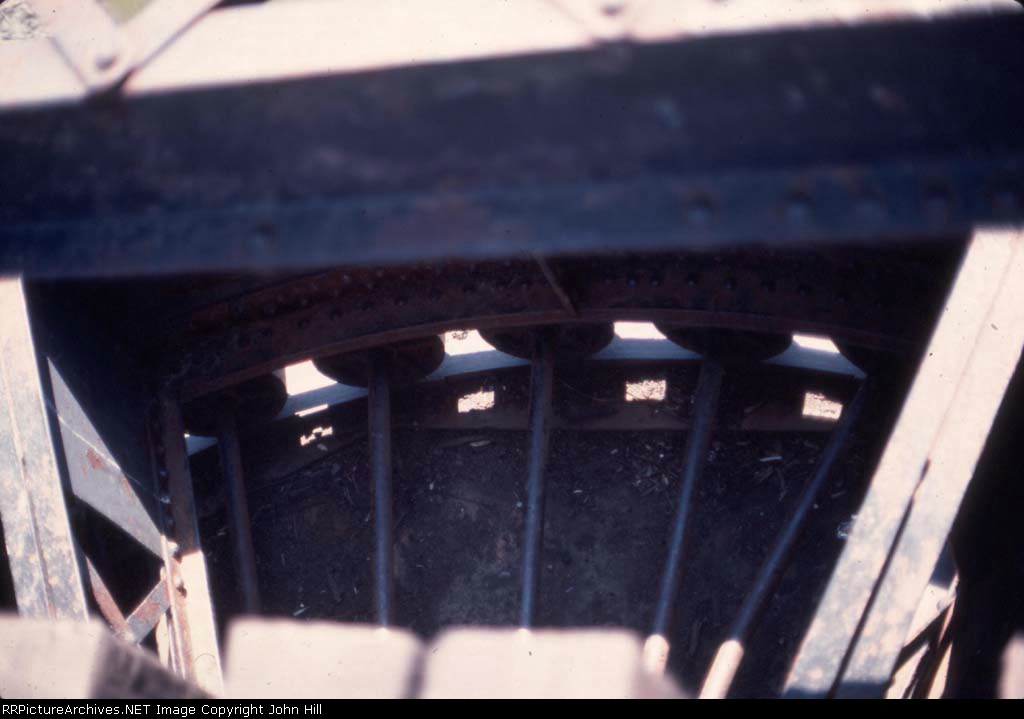 1044-13 MILW Chaska swing bridge across Minnesota River