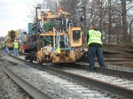Rail Heater at work