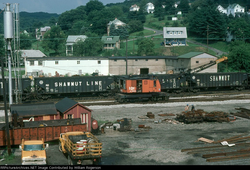 Pittsburgh & Shawmut Railroad (PS) Open Hoppers No. 621 and No. 432