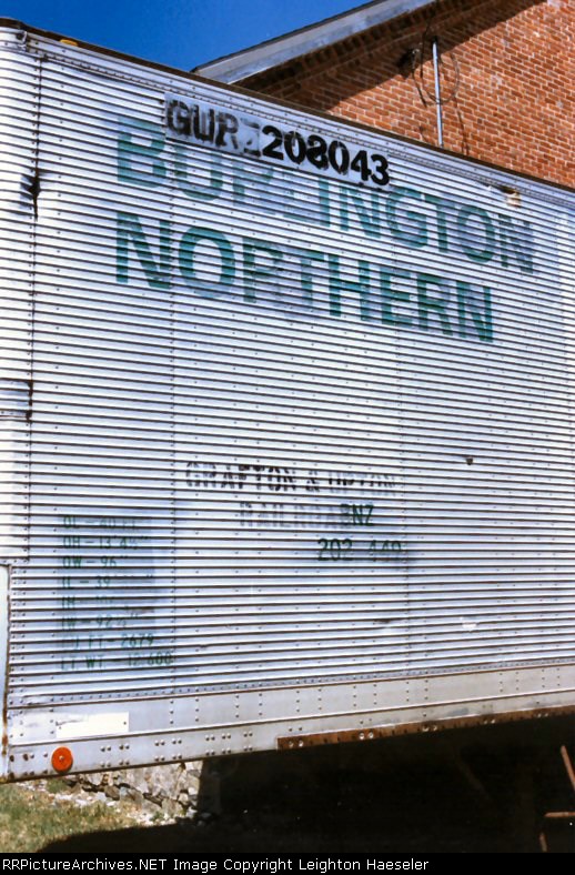 GURZ 208043 lettering