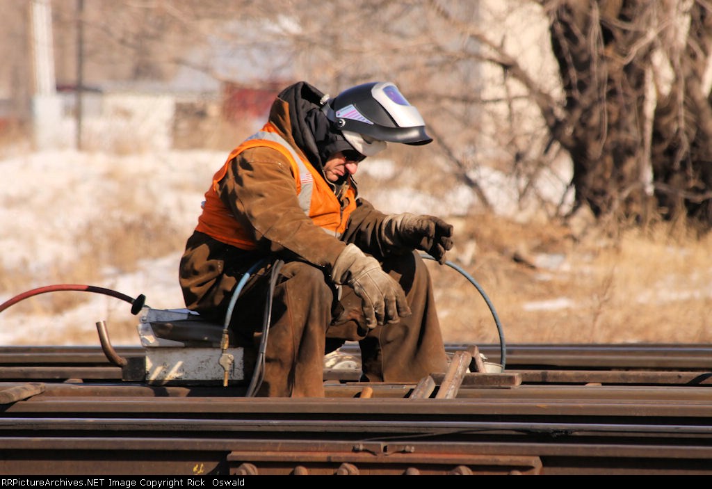 BNSF Track Welding - University Junction Part 3 