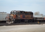 SOO 4512 about to leave with a Madison branch ballast train