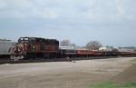 SOO 4512 and ballast train
