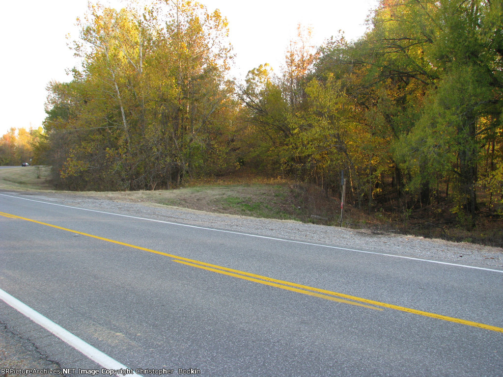 U.S 51 crossing looking south
