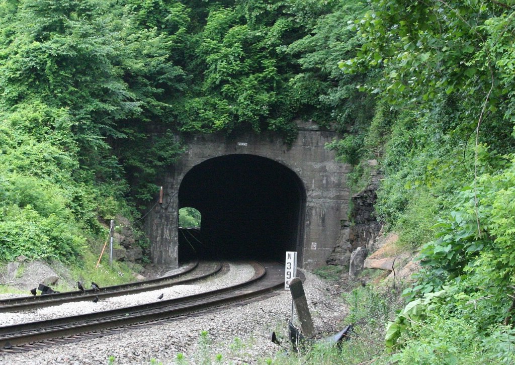 Welch tunnel east portal