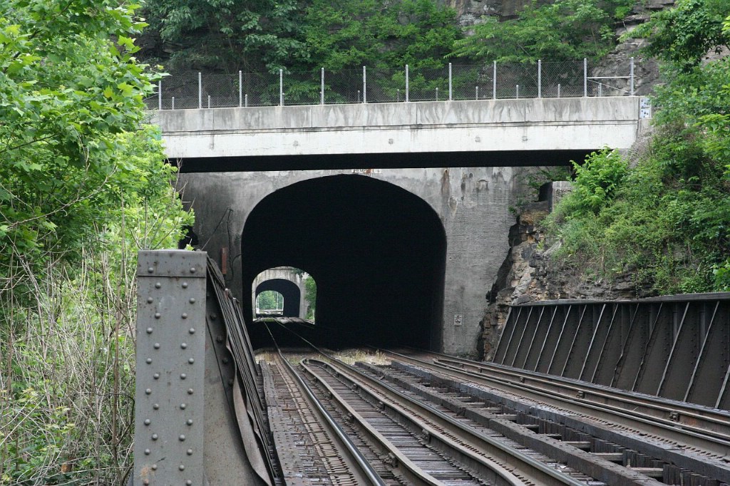 Hemphill #1 tunnel east portal with #2 in the background