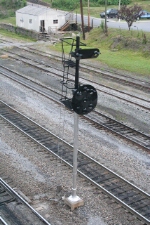 NW signal by Mercer St bridge