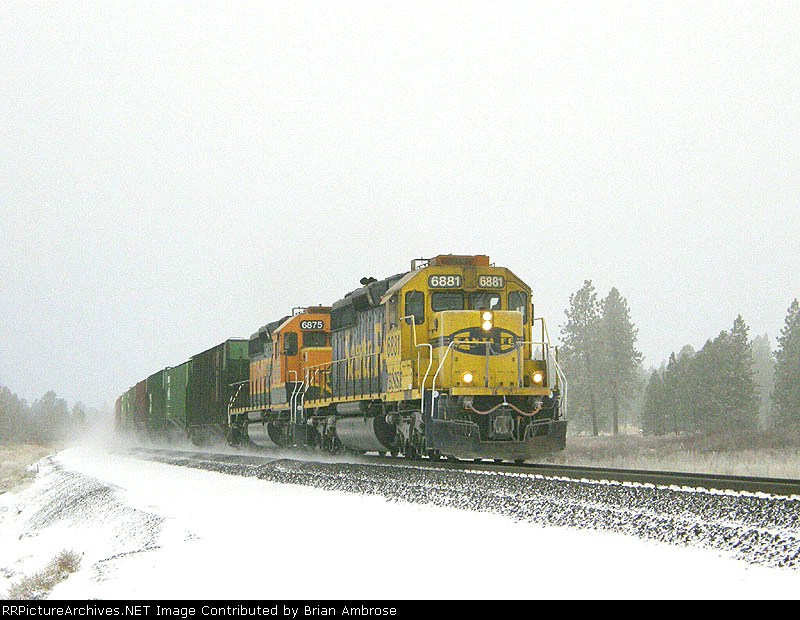 BNSF 6881 East