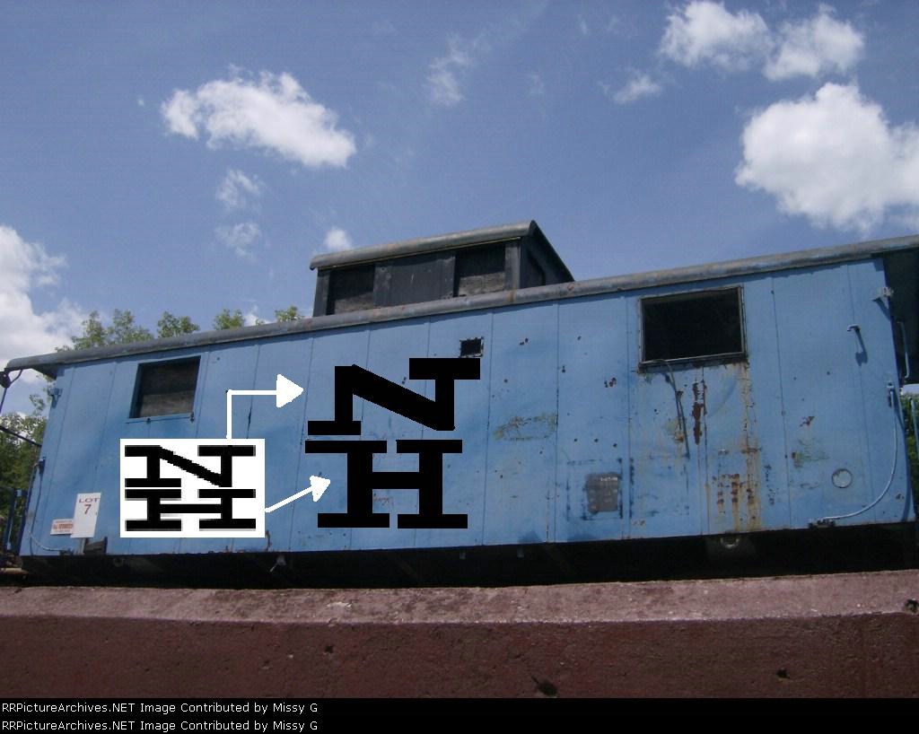 Old CR Caboose EX--New Haven caboose