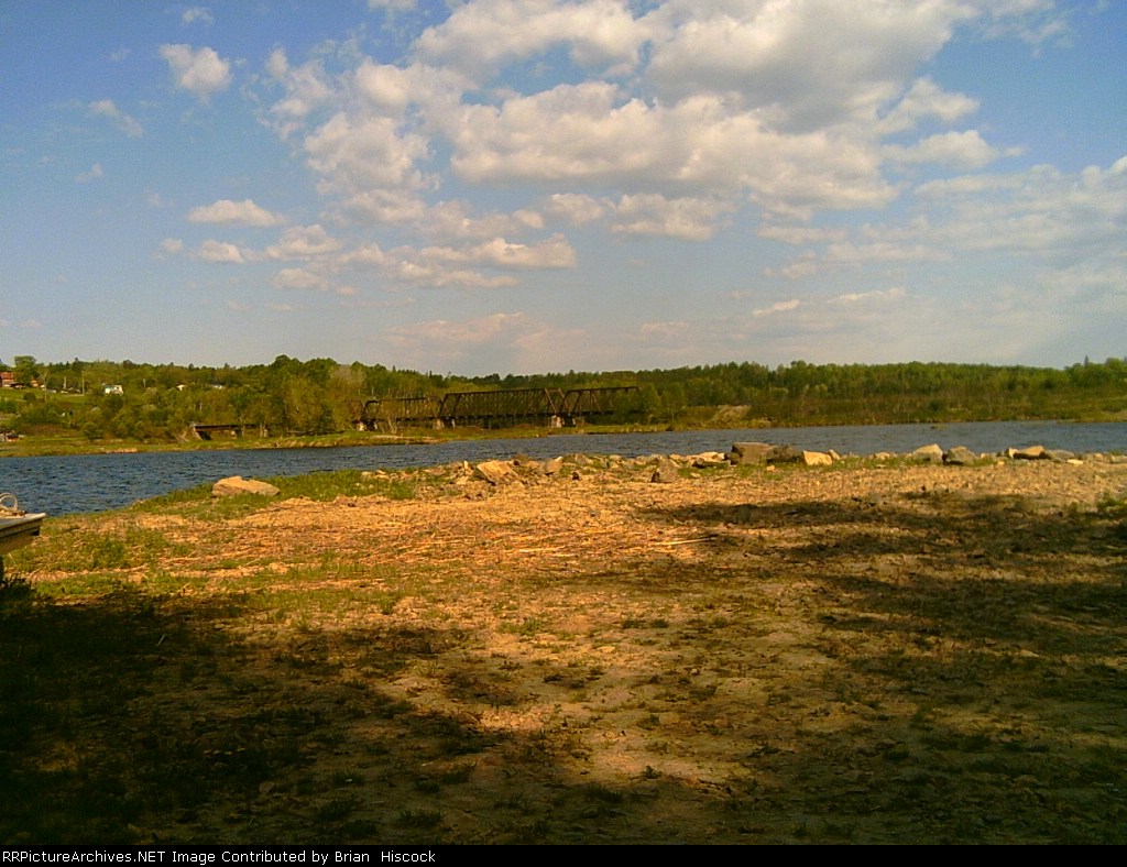 DPR bridge over the Saint John river.