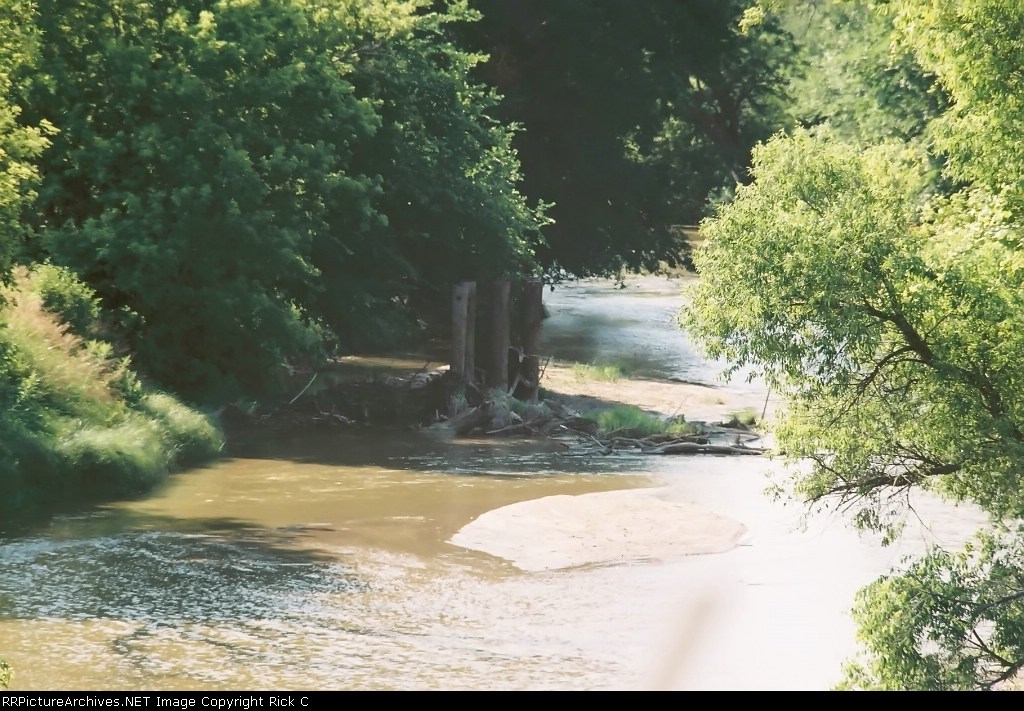 Bridge Pilings Just Outside of Town