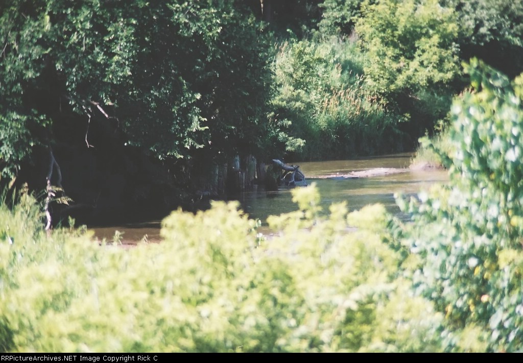 Bridge Pilings Between Molowi and Lynch NE