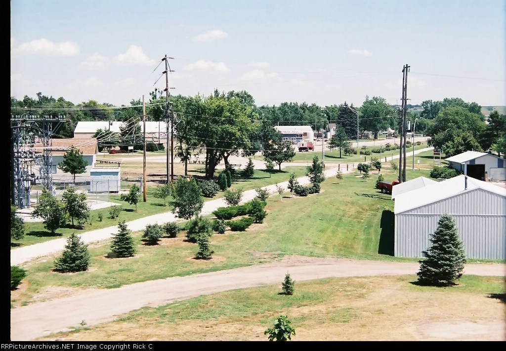 ROW and Spur from 3rd Floor Neligh Mills