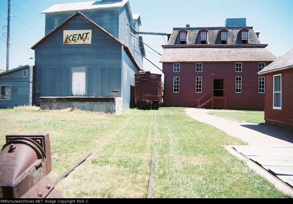 Spur and bumper at Neligh Mills