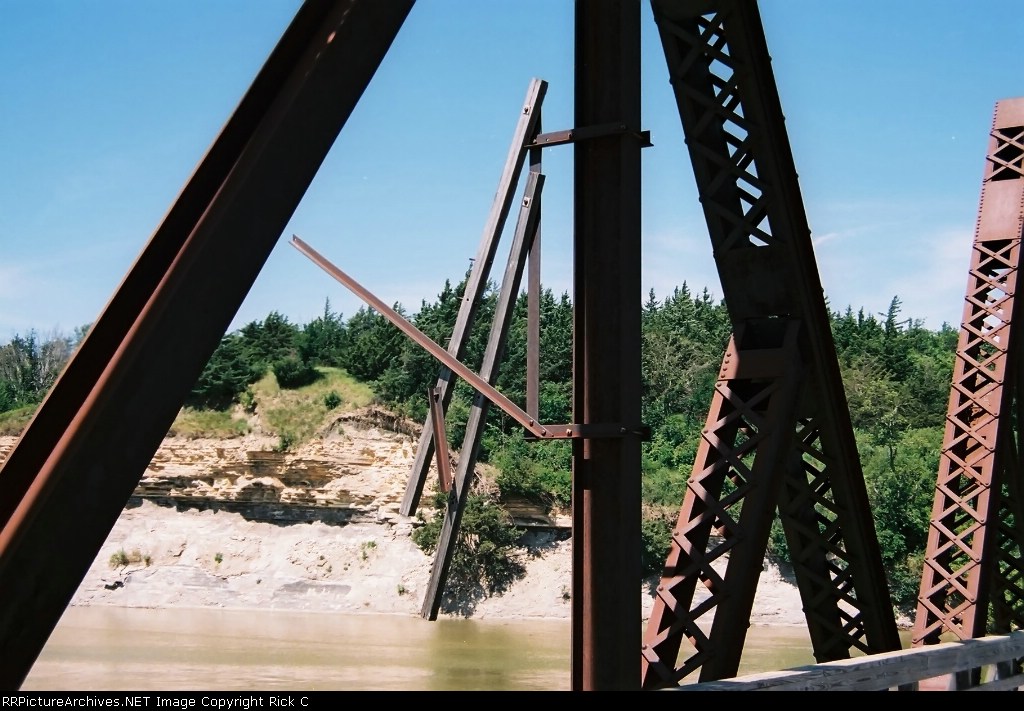 Collapsed Telegraph Line Supports