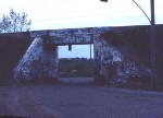 1335-01 C&NW (ex-M&StL) "Graffiti Bridge" over Valley View Road