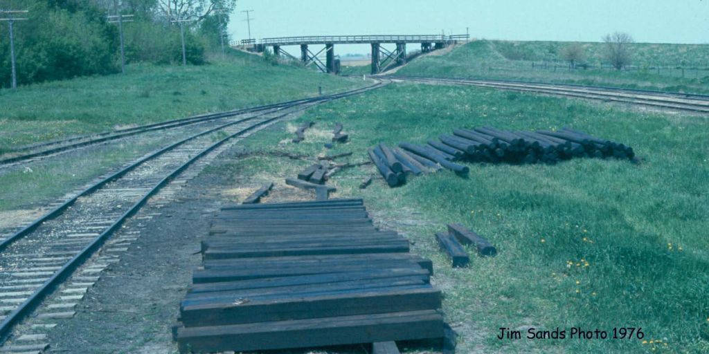 Milwaukee Road Yards and Main 1976