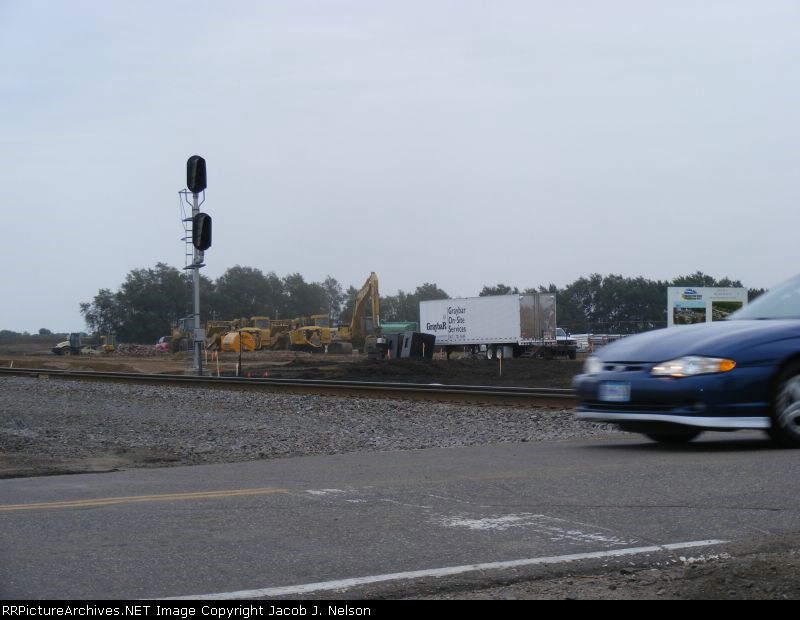 Future site before operations