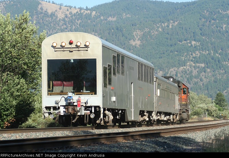 BNSF Geometry Train on MRL