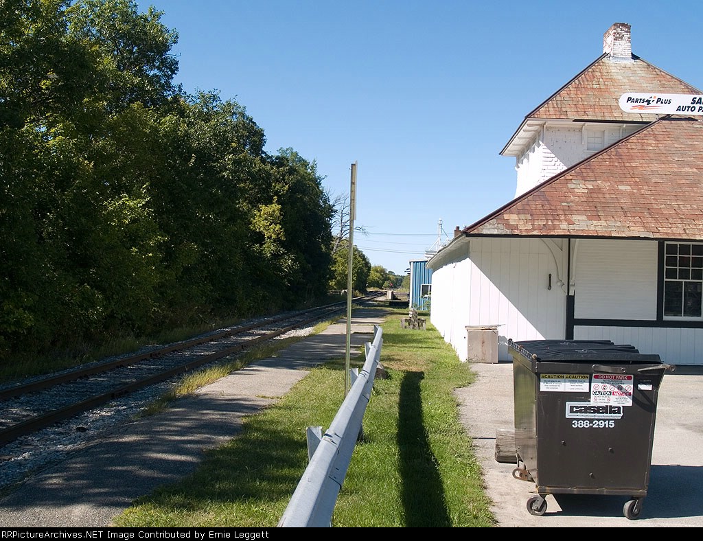 Platform on the Ethan Allen route at 3:16pm 