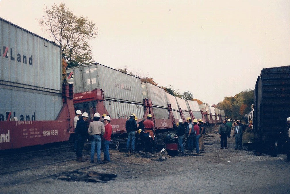 NYS&W Mathews Avenue Wreck