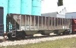 NAHX 477993. Severe rusty Athearn RTR PS covered hopper model