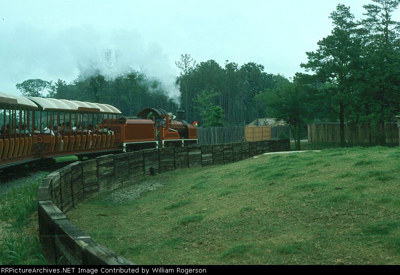 Busch Gardens Tourist Train