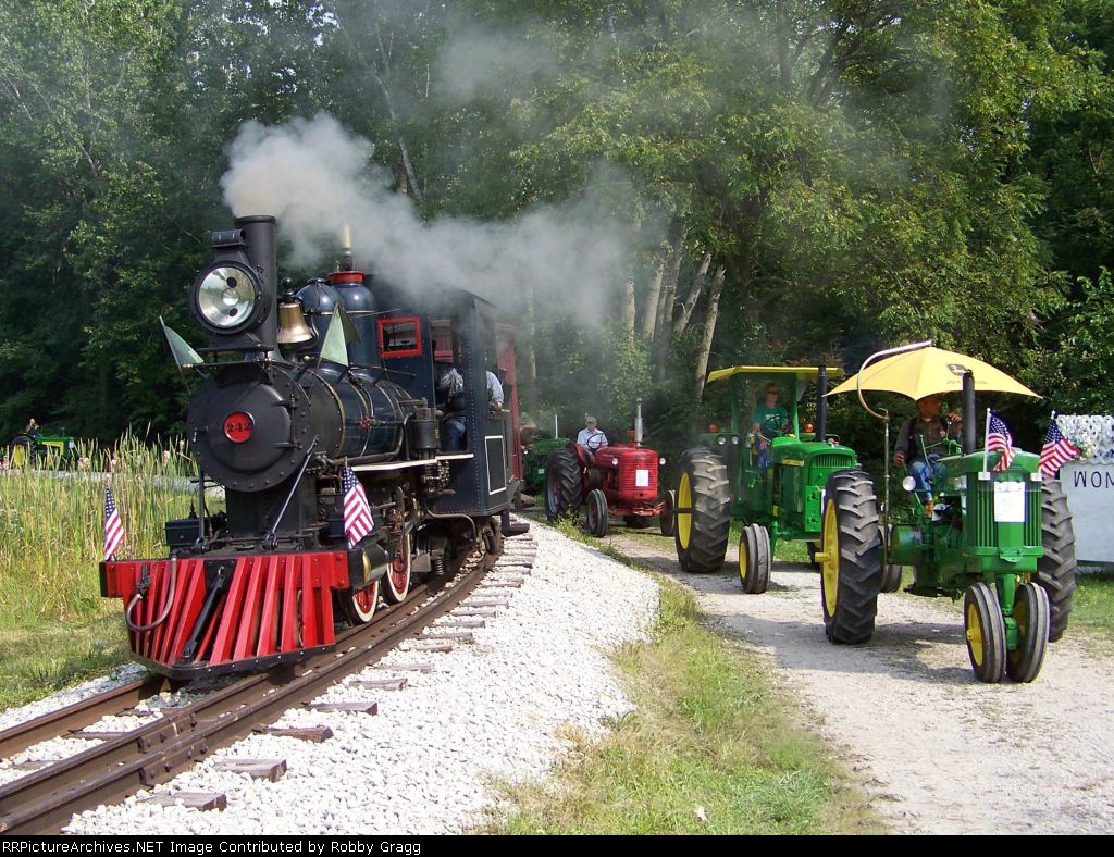 242 and antique tractors