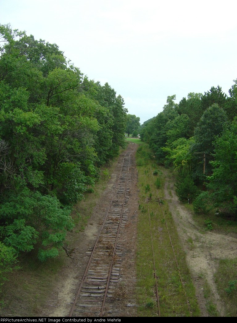 Looking SE from Highway 12/16 bridge