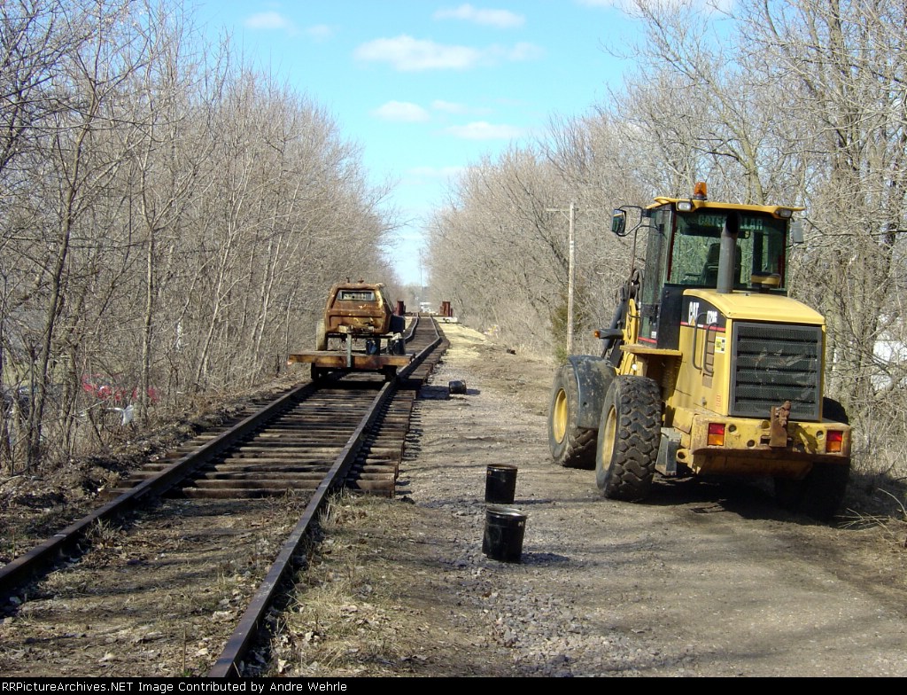 Realignment south of Jefferson Street
