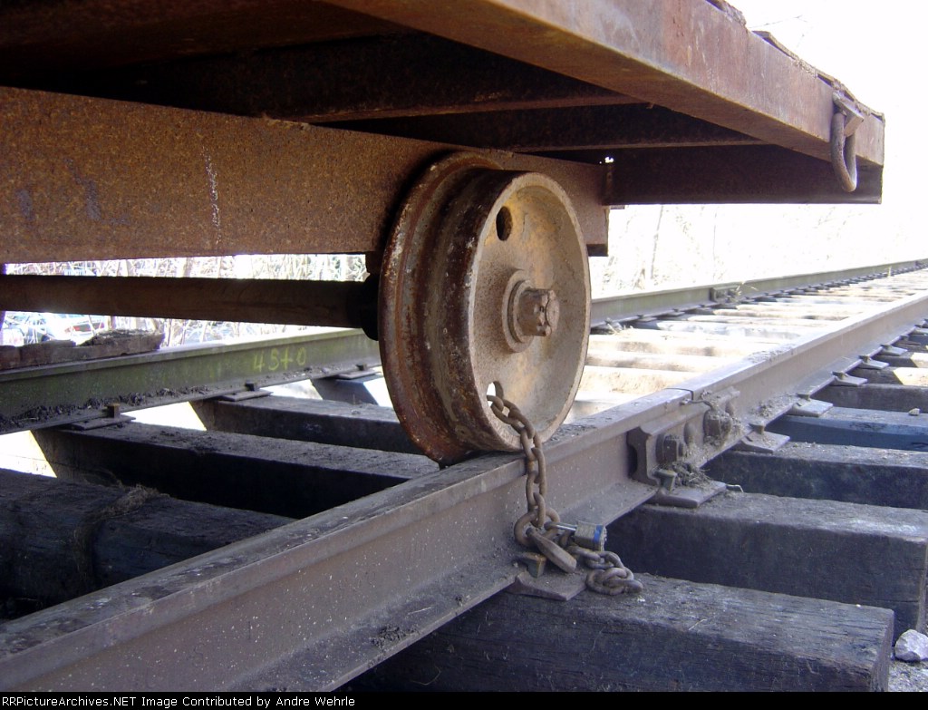 Chained and locked down