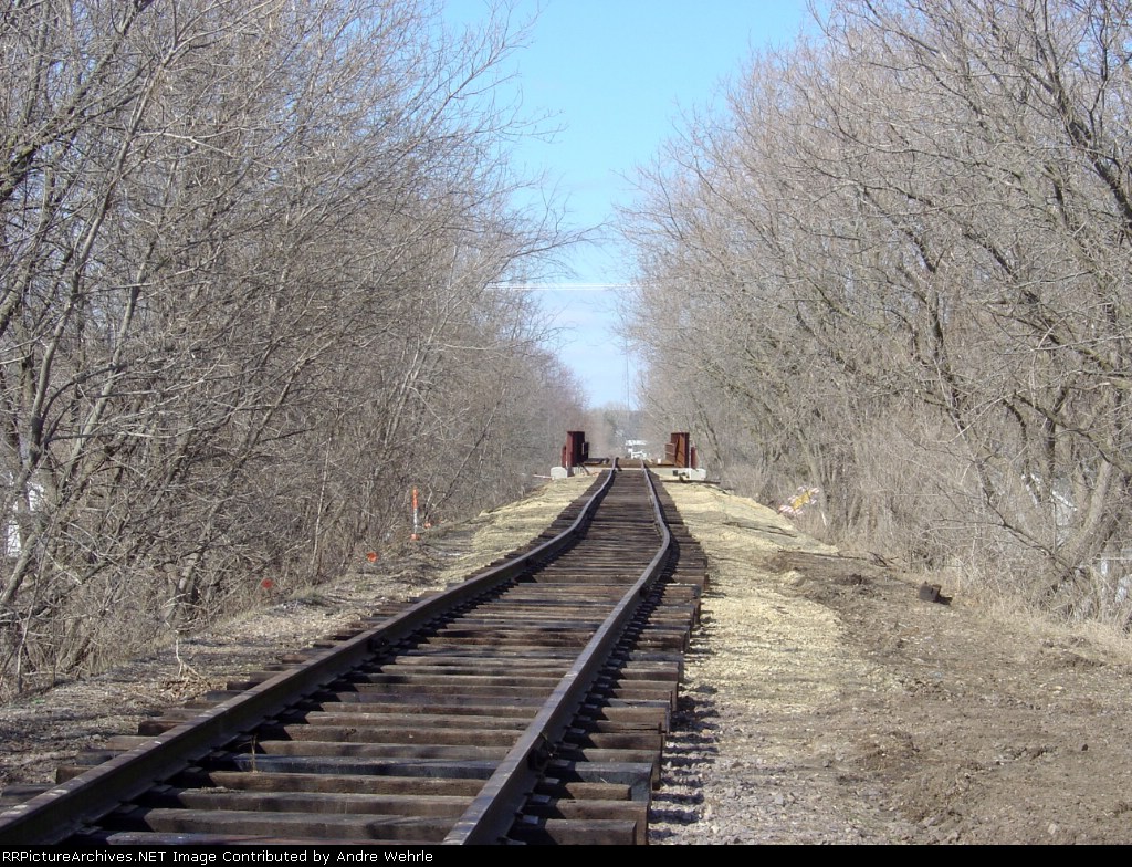 South approach to new Jefferson Street bridge
