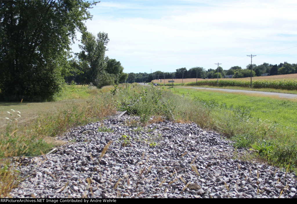 Looking south from Lacy Road