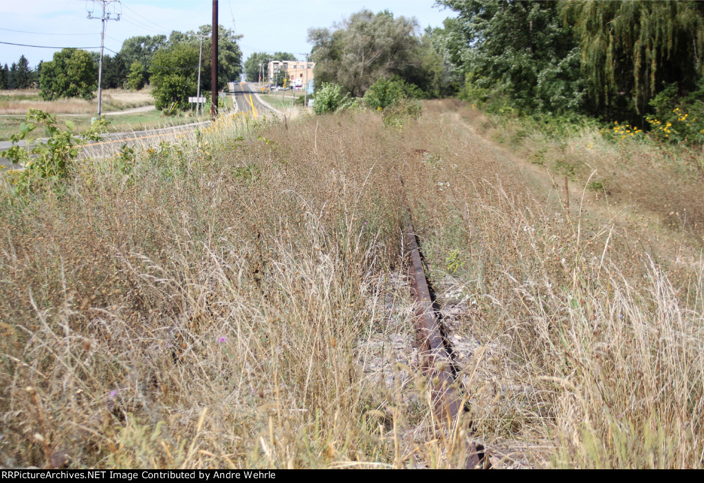 Looking north from Lacy Road