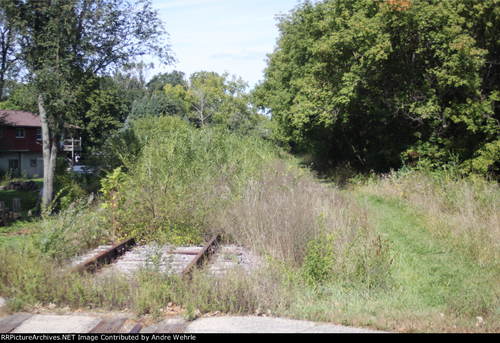 Looking north from Irish Lane