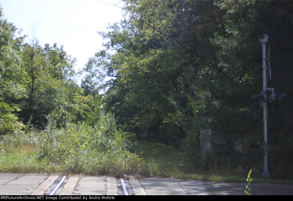 Looking south from Irish Lane